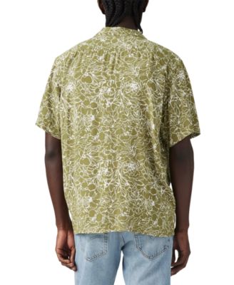 Men's Relaxed-Fit Camp Collar Shirt