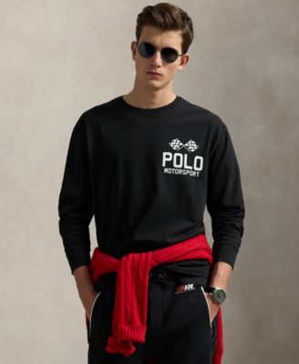 Polo Ralph Lauren - Men's Classic-Fit Slub Jersey Graphic T-Shirt