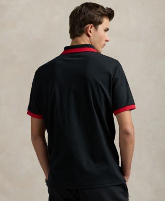 Men's Classic-Fit Striped Soft Cotton Polo