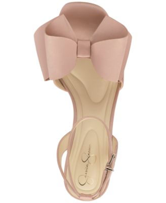 Women's Olivine Bow High-Heel Stiletto Dress Sandals