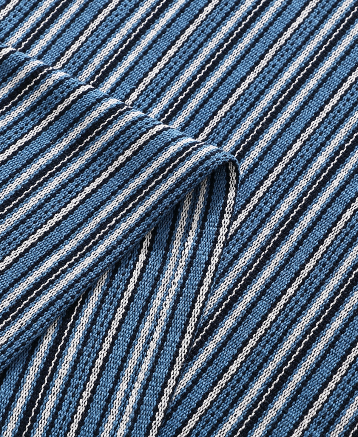 Tommy Hilfiger Nantucket Stripe Cotton Blanket, Twin