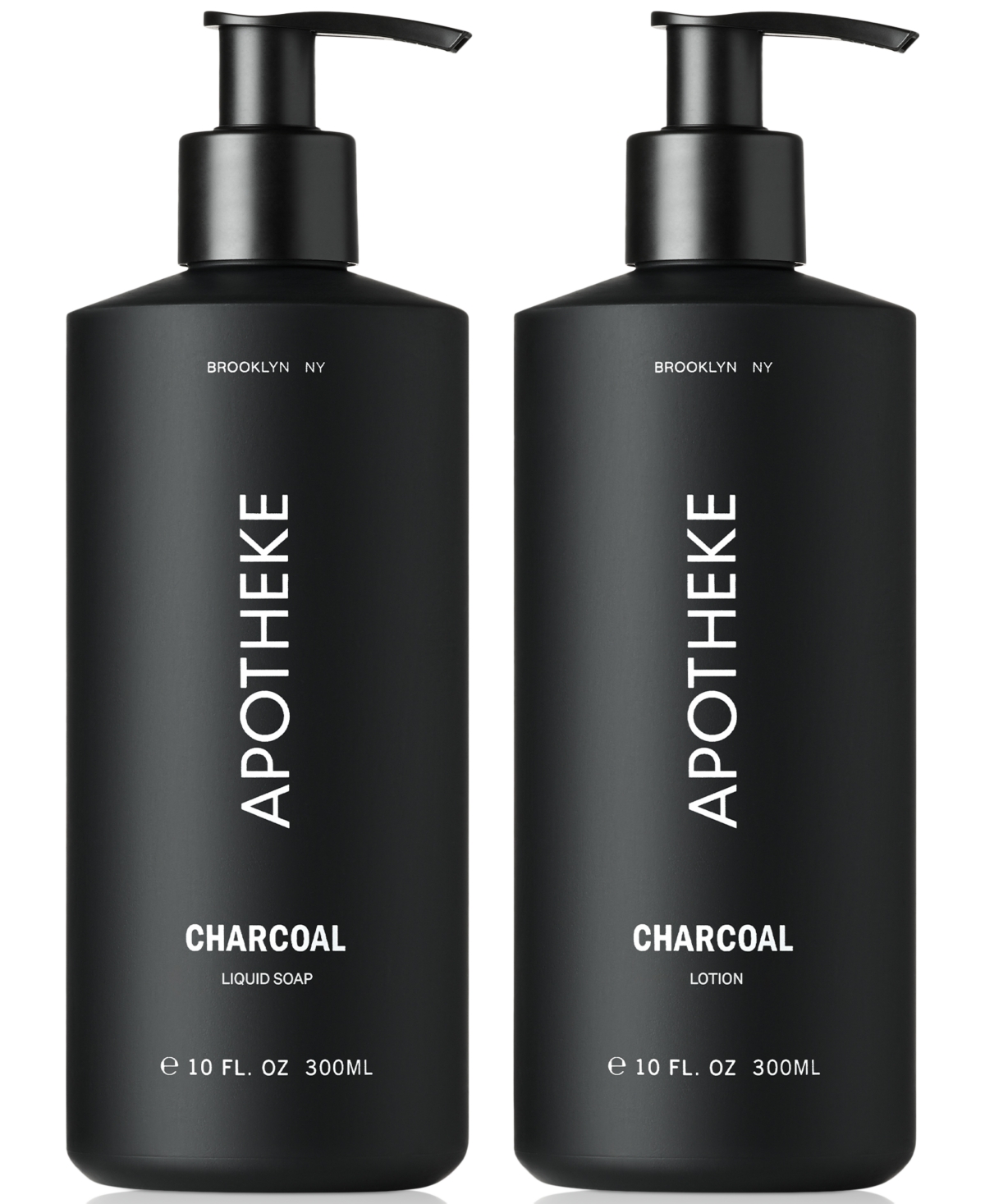 Shop Apotheke 2-pc. Charcoal Liquid Soap & Lotion Set
