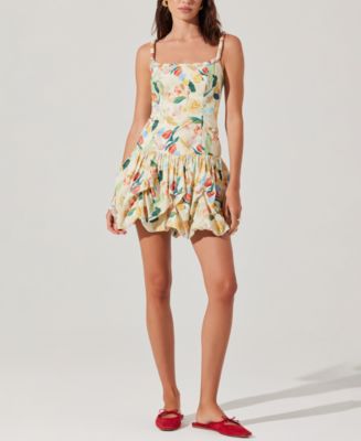 astr bubble floral mini dress Bubble Floral Mini Dress