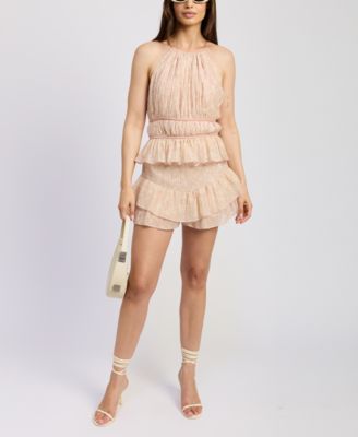 Women's Geraldine Ruffle-Trim Shorts