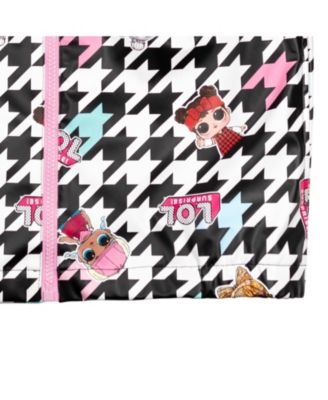 Girls Zip Up Waterproof Hooded Rain Jacket Coat