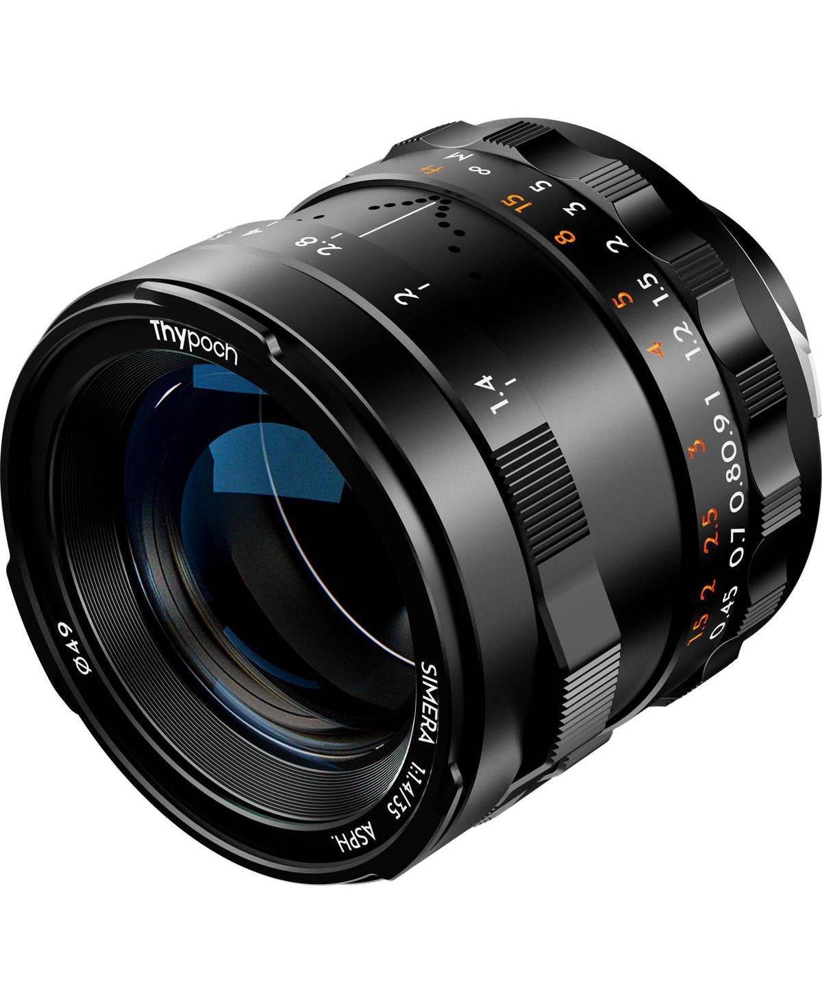 Thypoch Thypoch Full-frame Photography Lens Simera 35mm f1.4 for Leica M Mount -- Black