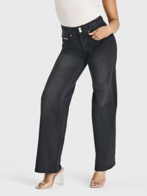 Women's High-Rise Shaping Wide Leg Jeans
