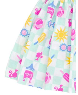 Toddler Girls Square Neck Cami Dress