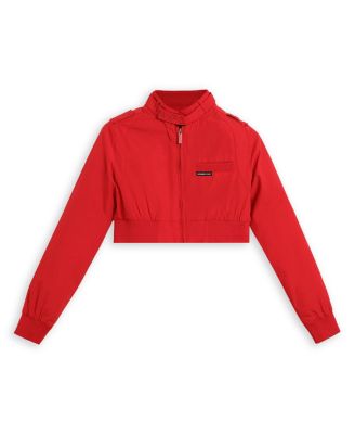 Women's Mini Cropped Racer Jacket