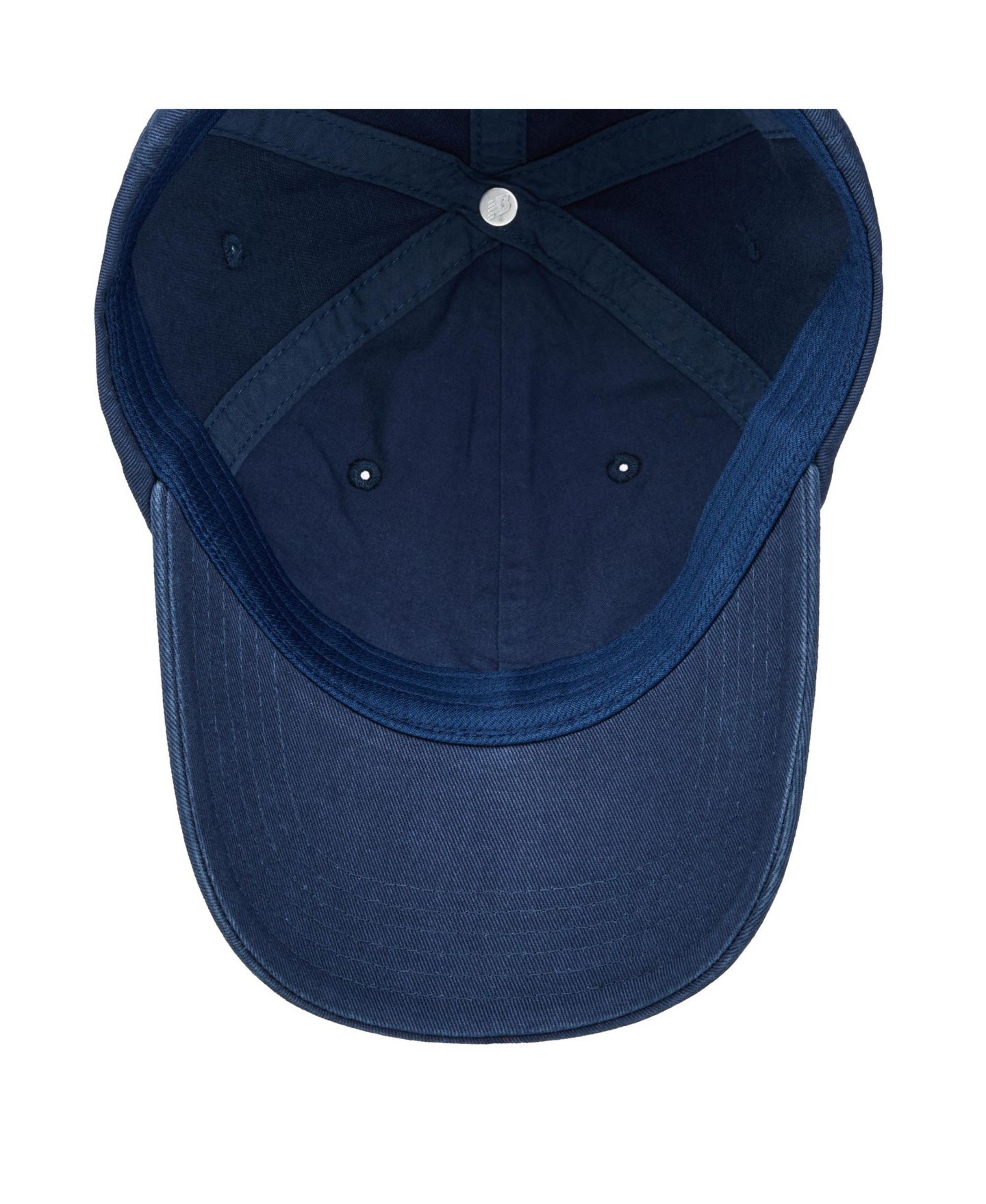 Мужской головной убор New Balance Flying Logo Navy 6-Panel Classic Hat, цвет: Тёмно-синий — фото 5