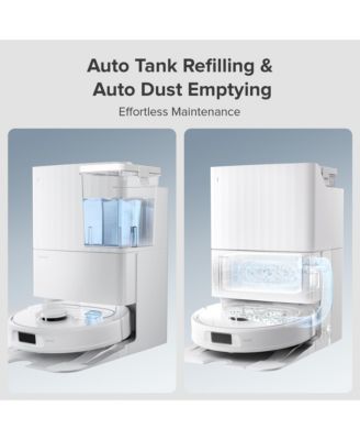 QR 798 Robot Vacuum and Mop &amp;#x2013; Building on Qrevo Pro, Featuring 10,000 Pa Suction, SGS Certified 0% Hair Tangling Side Brush, Self-Emptying &amp; Refilling, Auto Mop Washing and Auto Drying