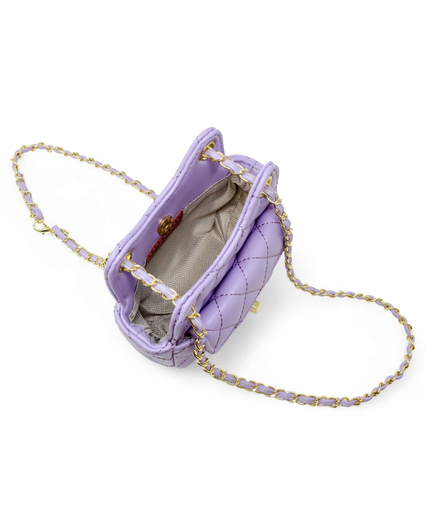 Сумка Tiny Treats + Zomi Gems Tiny Quilted Treasure Purse, Pink для девочек, цвет: Фиолетовый — фото 5