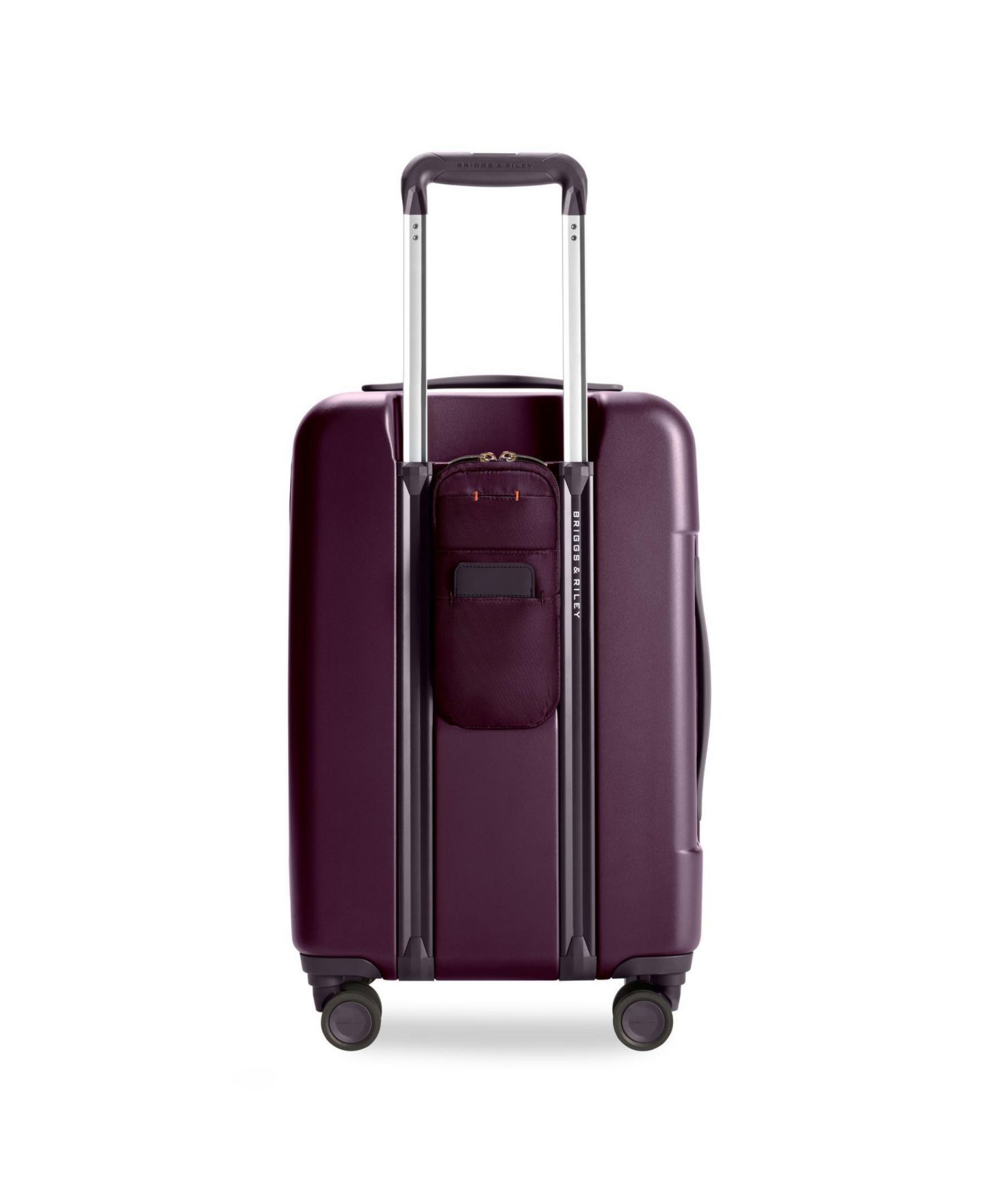 Чемодан Briggs & Riley 22" Sympatico Essential Carry-On Expandable Spinner, цвет: Сливовый — фото 8