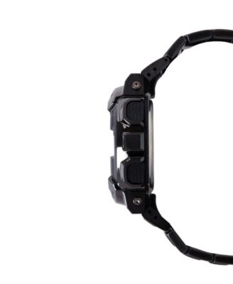 Men's Quartz Black IP Stainless Steel Watch, 48.8mm