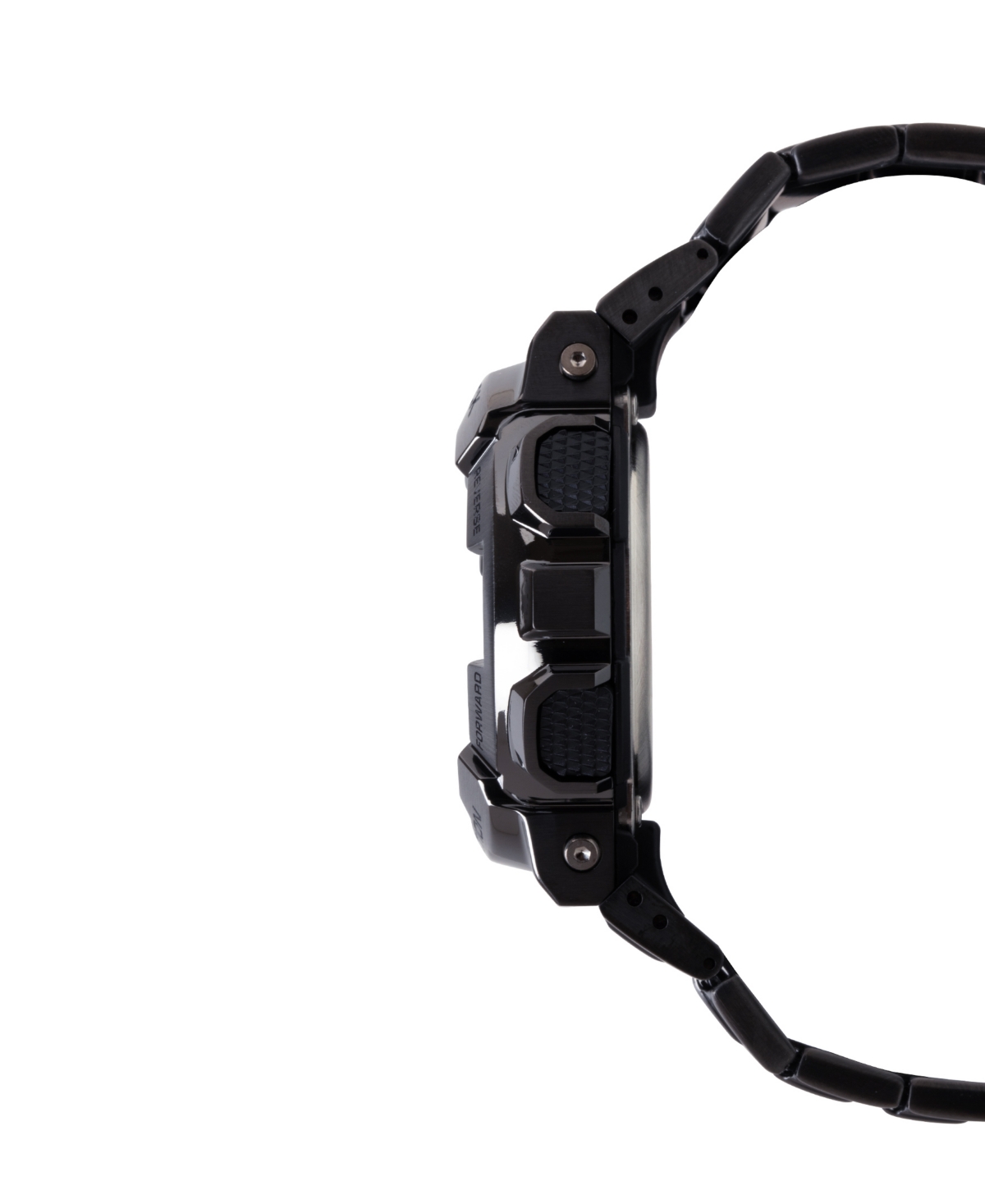 Shop G-shock Men's Quartz Black Ip Stainless Steel Watch, 48.8mm