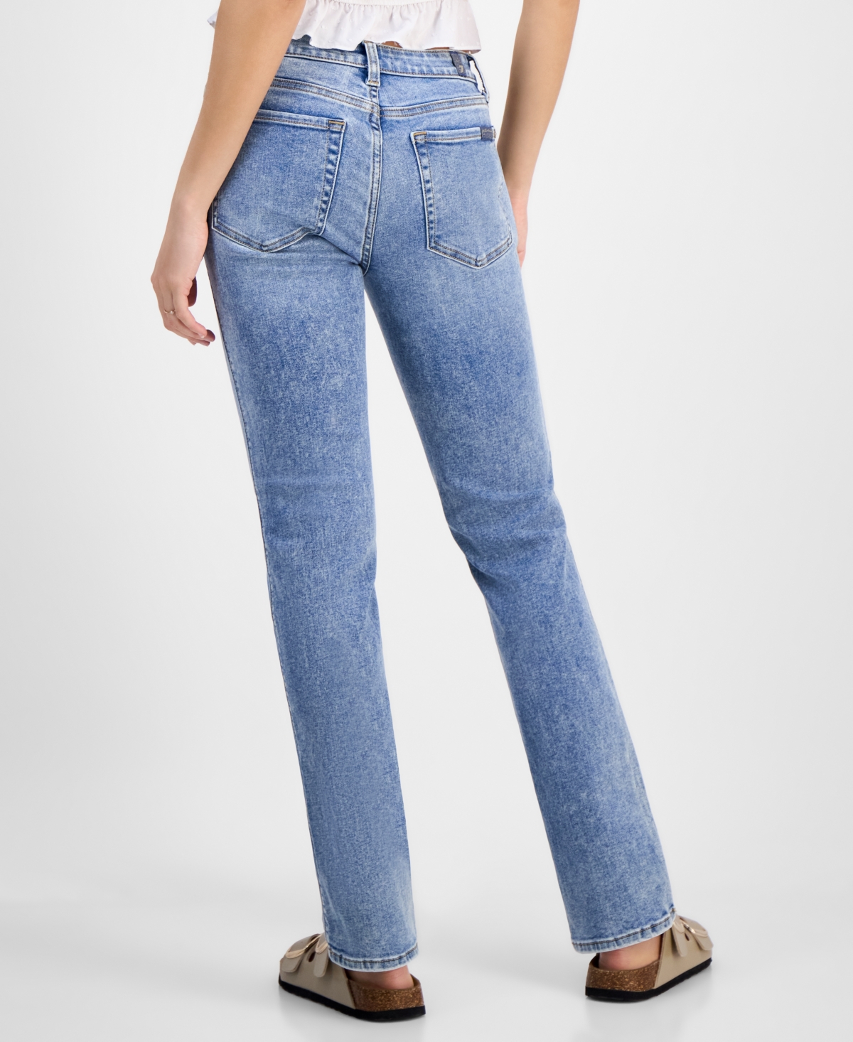 7 For All Mankind Women's Kimmie Straight-leg Jeans