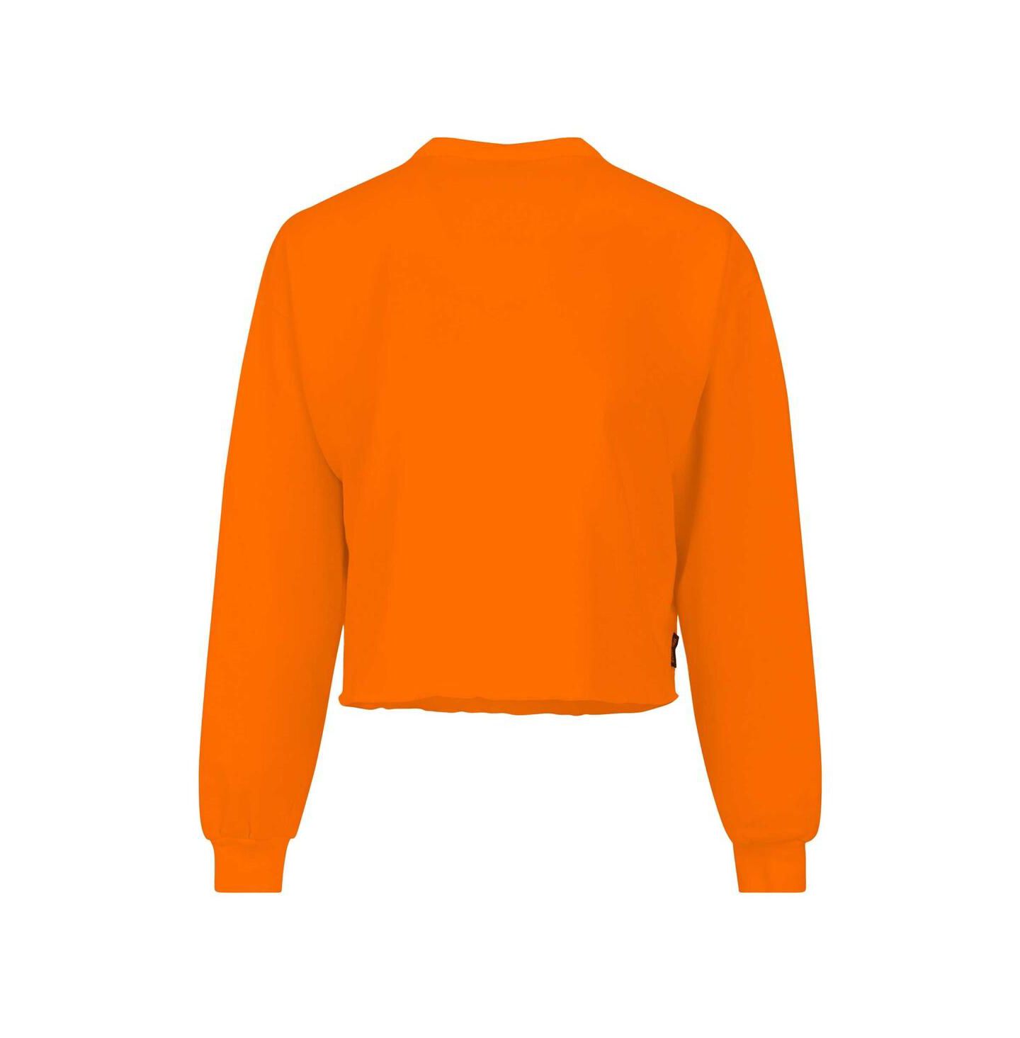 Женская футболка Spirit Jersey Orange Florida Gators Slouchy Cropped Long Sleeve — фото 2