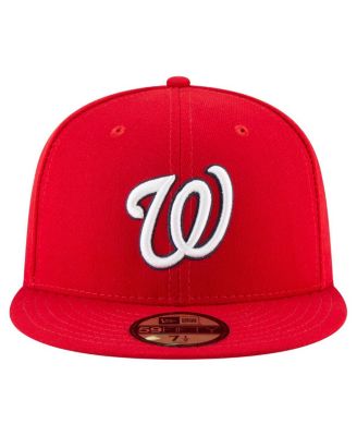 Men's Red Washington Nationals 20th Anniversary 59FIFTY Fitted Hat