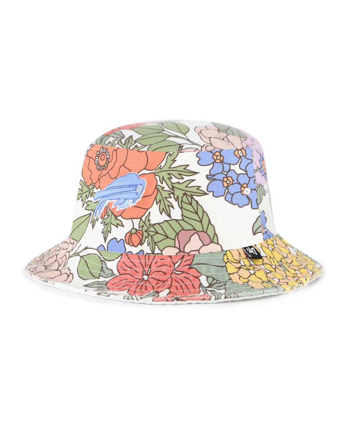 47 BRAND WOMEN'S WHITE BUFFALO BILLS FLORENTINA BUCKET HAT 