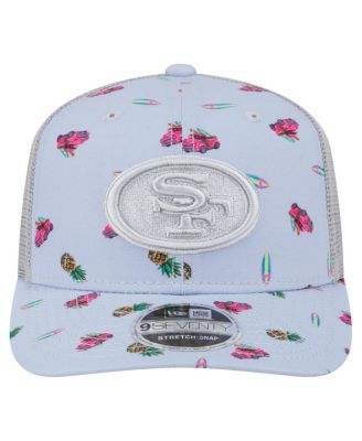 Men's Light Blue San Francisco 49ers Adventure Surfboard 9SEVENTY Adjustable Hat