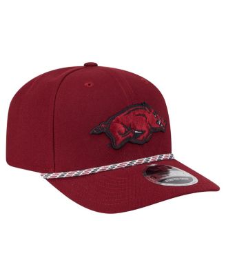 Men's Cardinal Arkansas Razorbacks Game Day Multi-Rope 9SEVENTY Stretch-Snap Hat