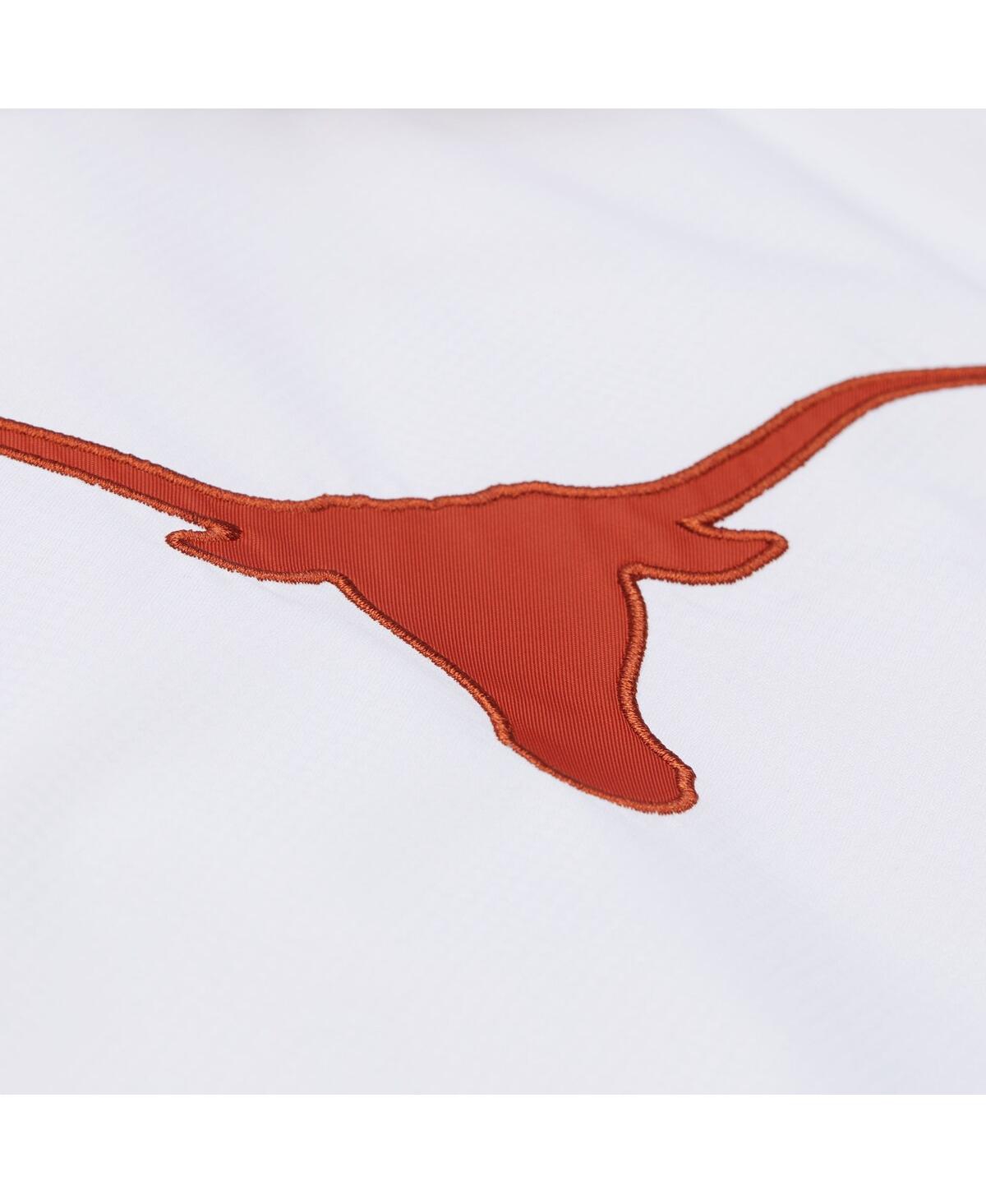 Mitchell & Ness White Texas Longhorns Coaches Full-snap Hoodie Jacket In White