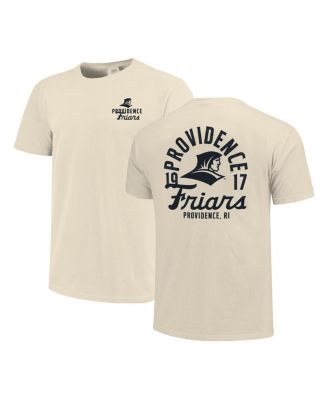 Men's Cream Providence Friars Comfort Colors Mascot Overlay T-Shirt