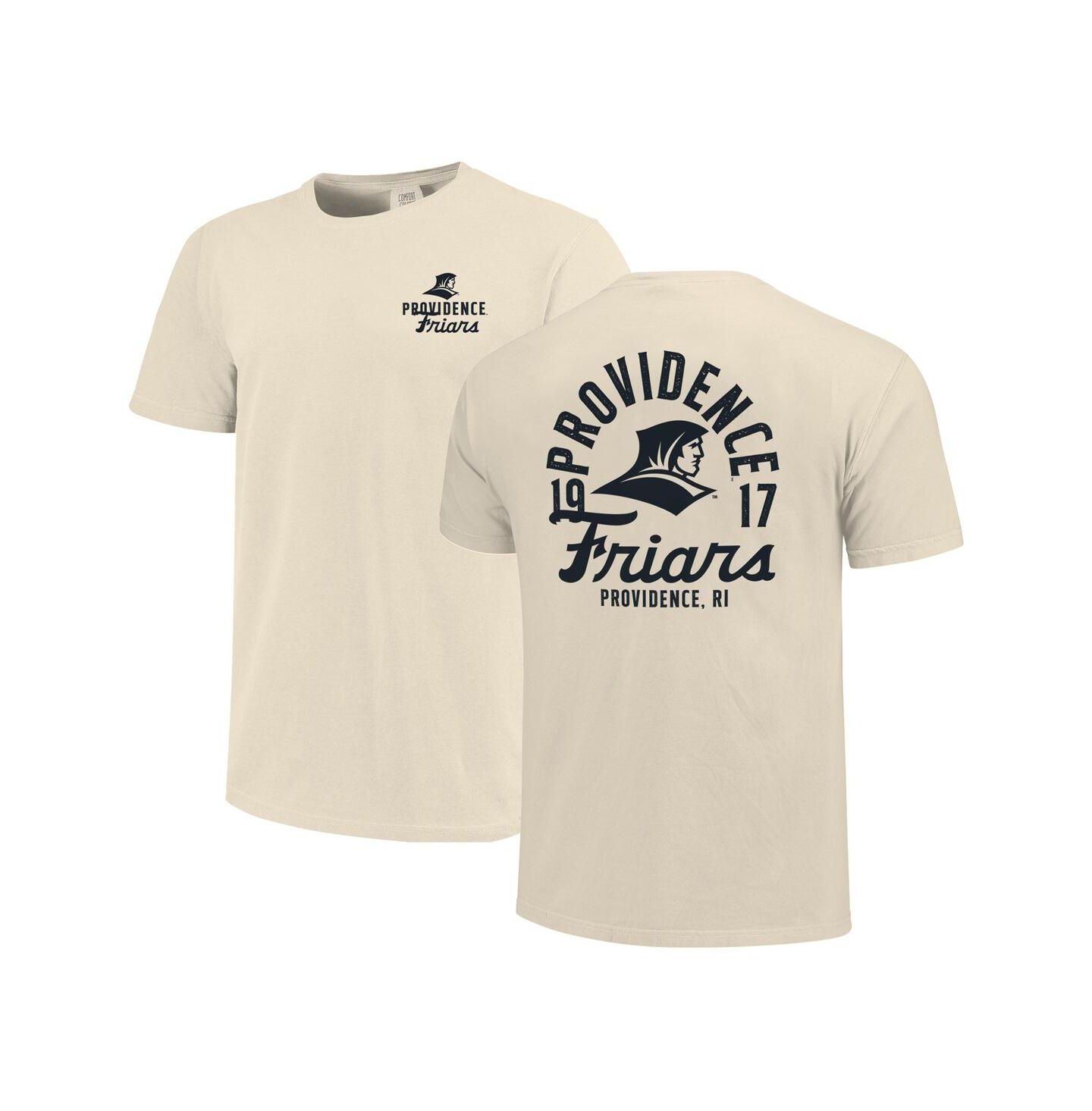 Мужская футболка Image One Cream Providence Friars Comfort Colors Mascot Overlay — фото 1
