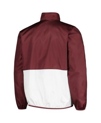 Men's Maroon Virginia Tech Hokies Cornerman&nbsp;Half-Zip Top