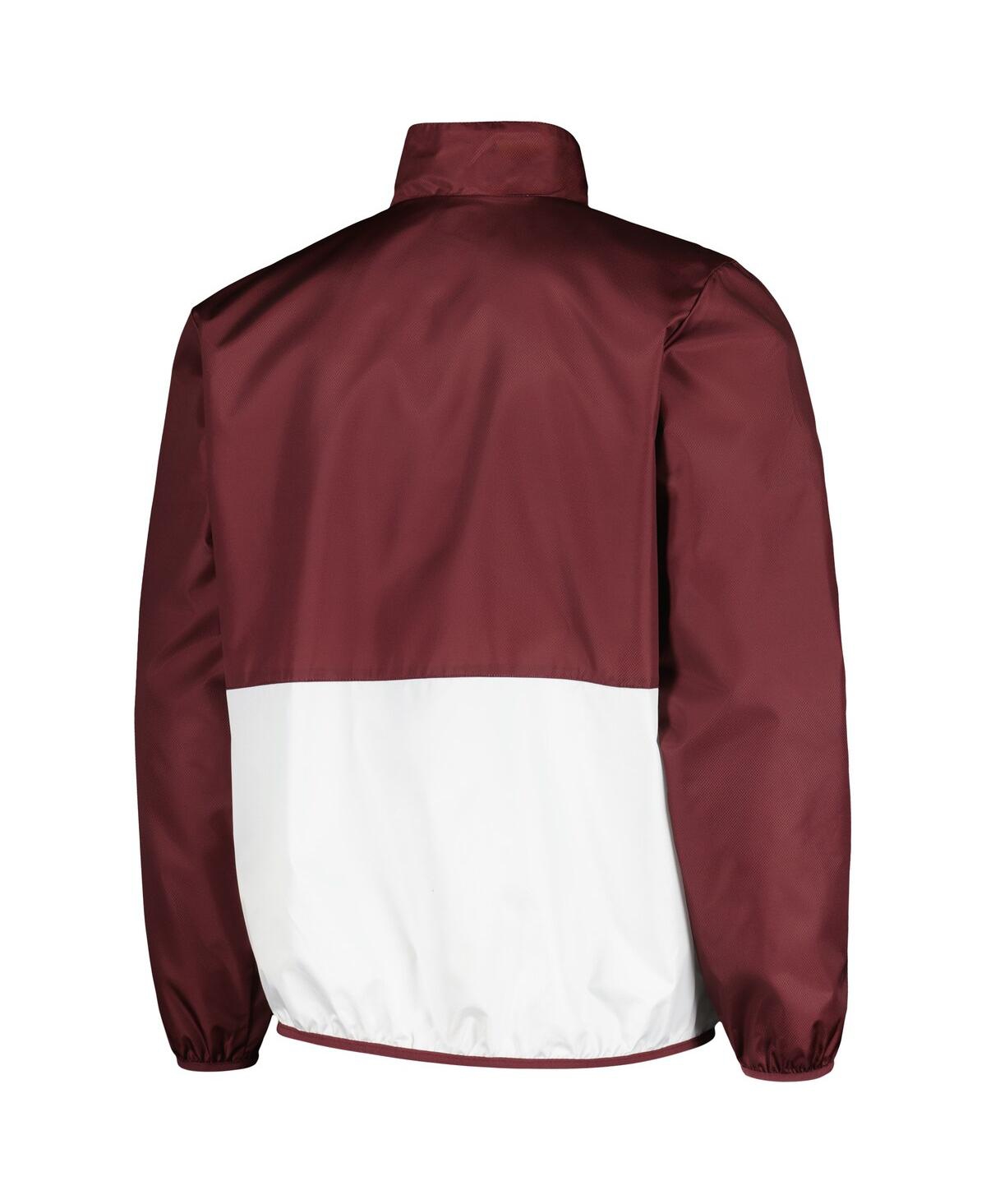 Shop G-iii Sports By Carl Banks Men's Maroon Virginia Tech Hokies Cornermanâ Half-zip Top