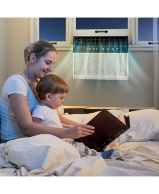 10000 BTU U Shaped Window Air Conditioner Cools up to 450 Sq Ft with Six Modes 24H Timer Easy Install Low Noise Remote Control Air Conditioner