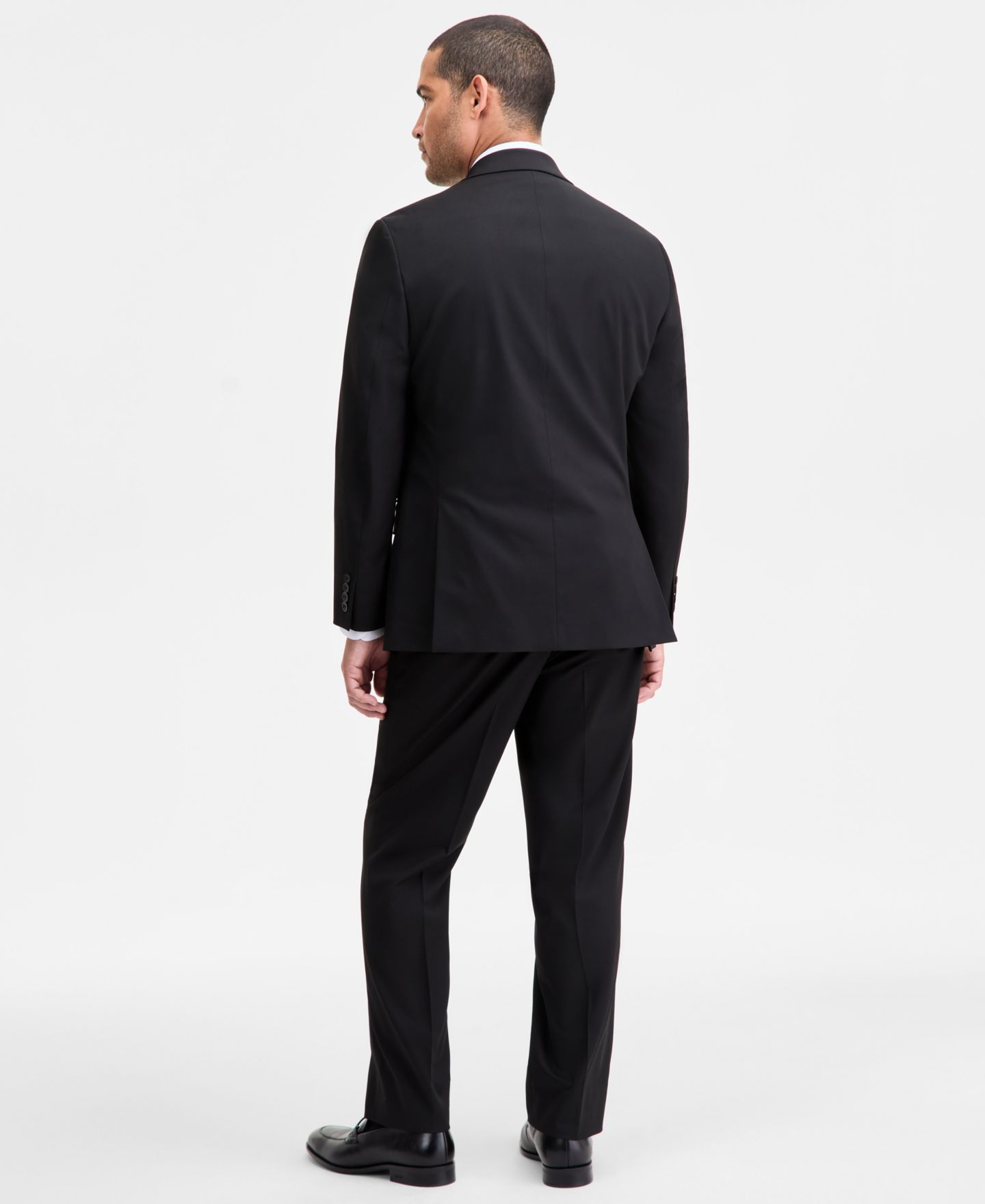 Мужские комплекты IZOD Classic Fit 2-Piece Suit, цвет: Чёрный — фото 2