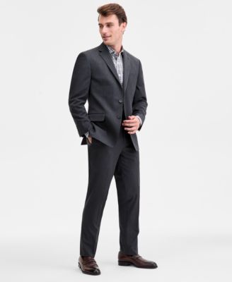 IZOD - Men's Classic-Fit Blue Solid Suit