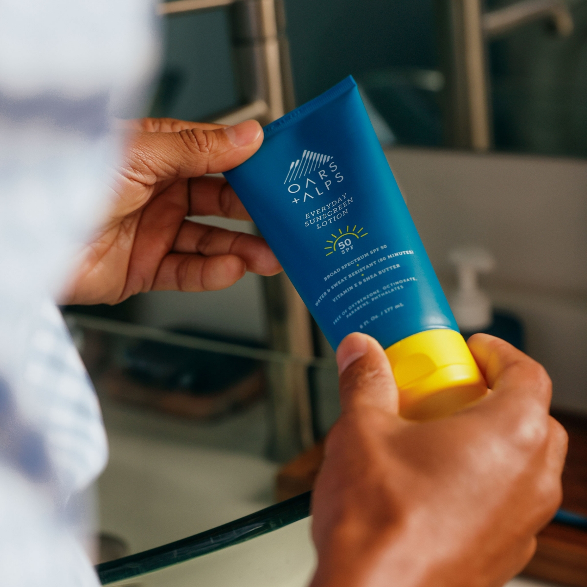 Shop Oars + Alps Spf 50 Classic Everyday Sunscreen Lotion, 6 Oz.