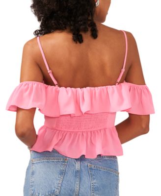Women's Off-The-Shoulder Ruffle Top