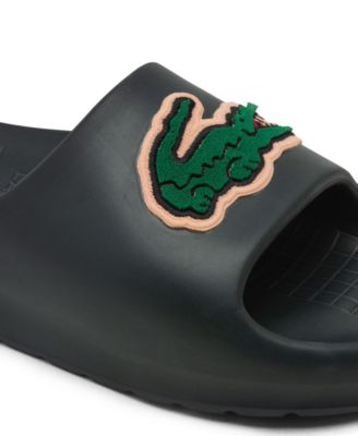 Lacoste ★ Men's Serve Slide Slipper Amazon.com | Lacoste Men's Serve Slide Dual Sandal, Black