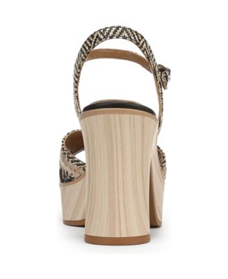 Women's Katalina Block Heel Square Toe Platform Sandals