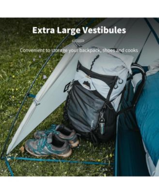 Yakou 1-2 Person Tent, Waterproof One Person Two Person Tent, Ultralight Tent for High Attitude Camping & Hiking