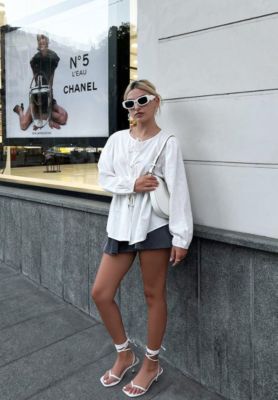 DORITA Womens Kitten Heel Lace Up Sandal