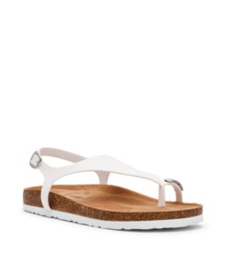 Women's Lola Toe Loop Footbed Flat Sandals