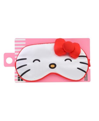 Sleep Mask Official License, Satin Eye Mask for Sleeping with 3D Bow, Sanrio Gifts
