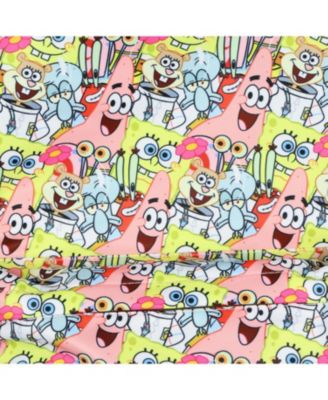 Backpack Patrick Squidward Character Collage Tech Laptop Sleeve Book Bag