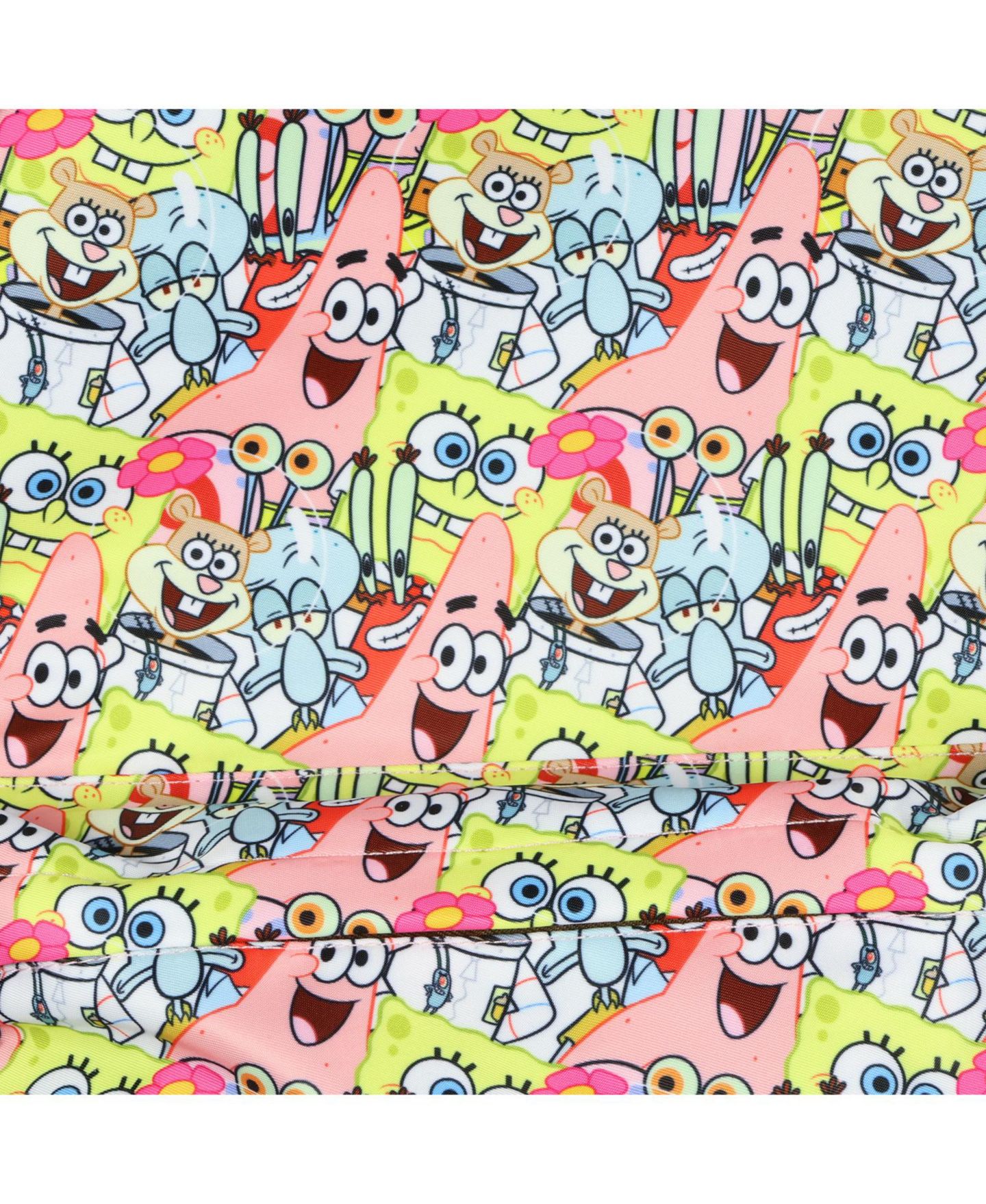 Рюкзак SpongeBob SquarePants Patrick Squidward Character Collage Tech Laptop Sleeve Book Bag 16", цвет: Коричневый — фото 2