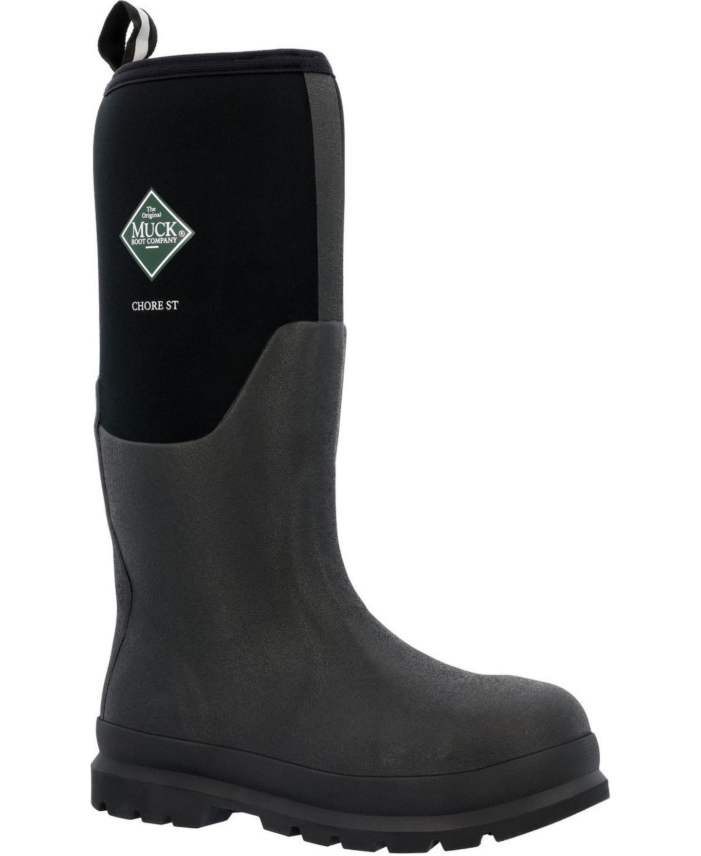 Мужские ботинки MUCK Chore Classic Steel Toe Boot, цвет: Чёрный — фото 1