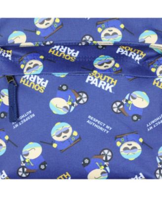 Cop Cartman Respect My Authority Travel School Dual Compartment Backpack For Daily Use