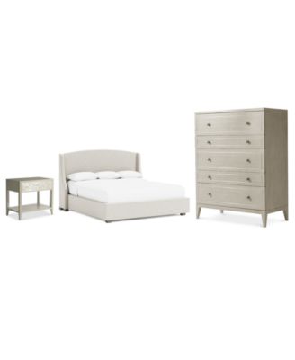 Cornelia 3-Pc. King Set (Bed, Chest & Accent Nightstand)