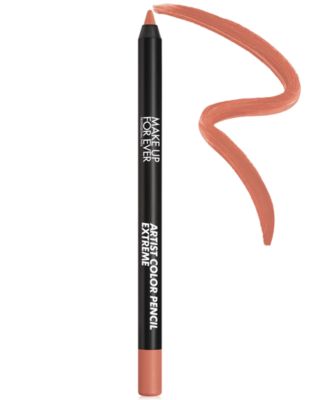 Make Up For Ever Artist Color Pencil Extreme Waterproof Lip Liner, 0.04 oz. - 136- Legendary Latte - Warm Beige Nude