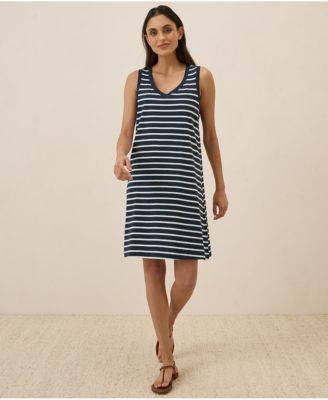 Pact Women's Organic Cotton Softspun A-Line Tank Dress - Macy's