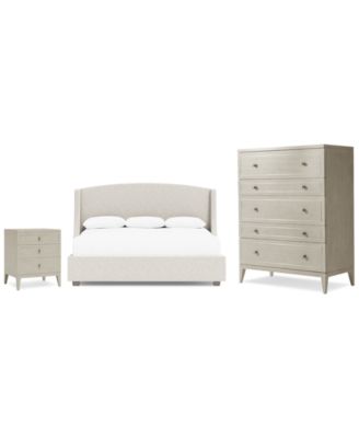 Cornelia 3-Pc. Queen Set (Bed, Chest & 24" Nightstand)