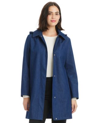 kate spade new york - Women's Hooded A-Line Coat